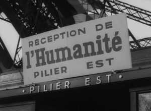 RÉCEPTION DE L'HUMANITÉ À LA TOUR EIFFEL (2EME PARTIE)